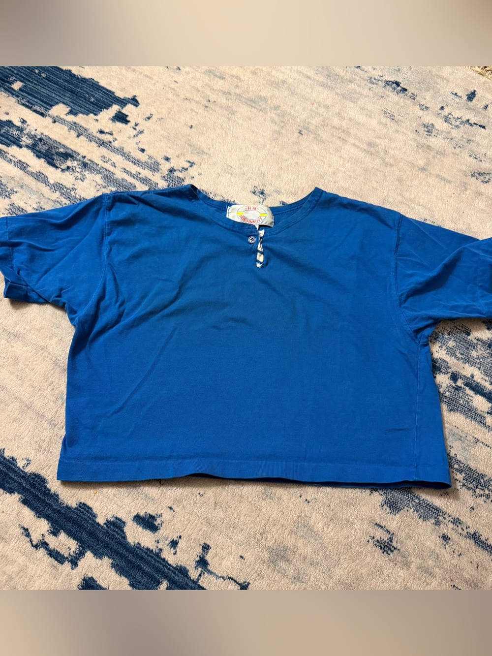 Vintage HM Abernathy Womem’s Cropped Tshirt Small
